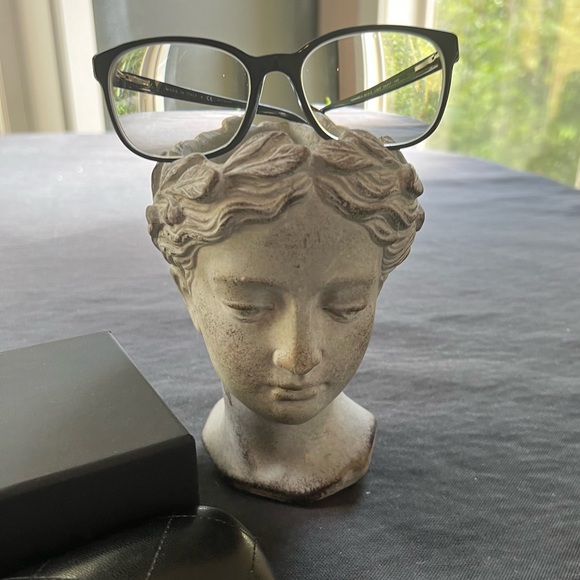 Chanel Women's Glasses Italy with Case Box EUC Grey Black Logo Acetate 54-17 140 - Picture 3 of 16